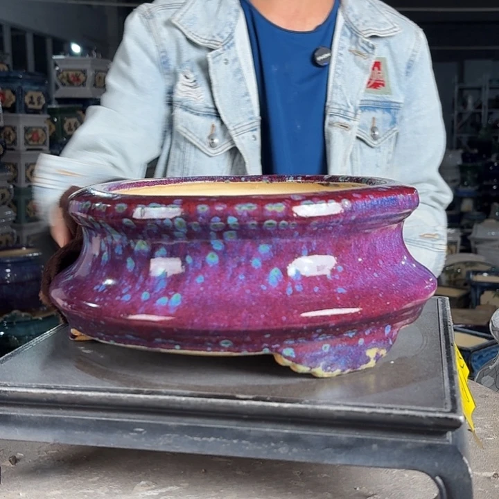 一风堂石湾花盆 内20*8编号689