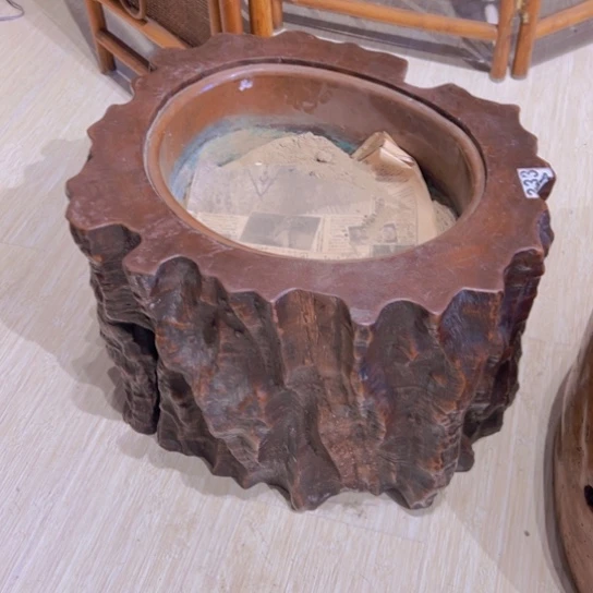 木中古工艺品摆件