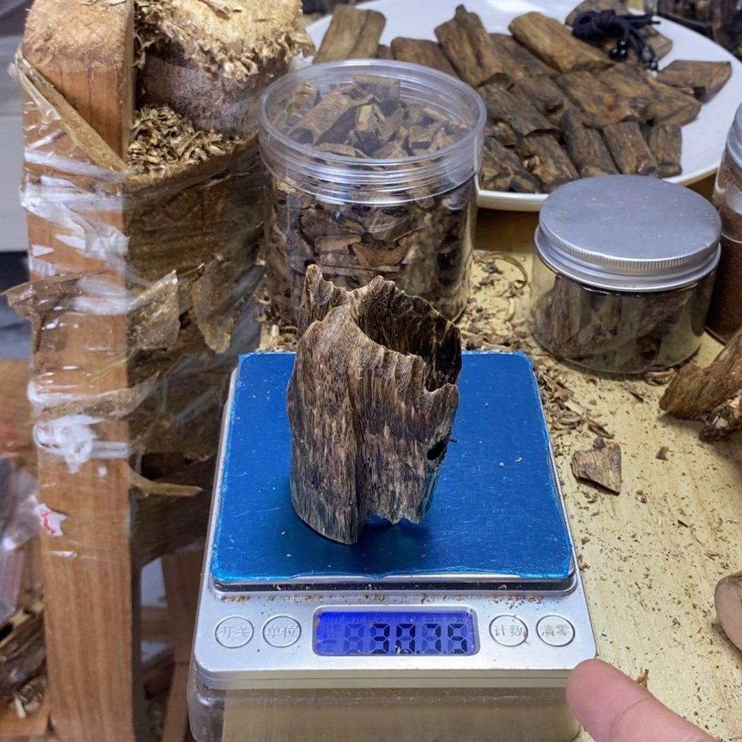 香料绿奇楠虫漏张勺子30克