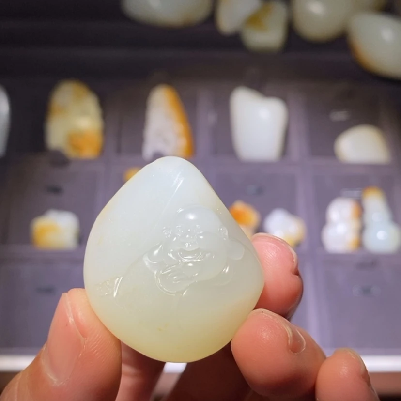 【闪购商品】未镶嵌和田玉（糖玉）珠宝奇石