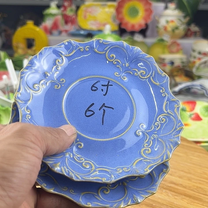 高温瓷手柄款潮州创艺陶瓷餐具