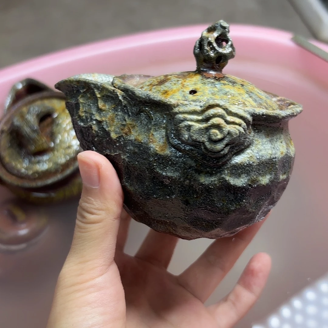 *****茶壶紫砂柴烧紫砂宝瓶
