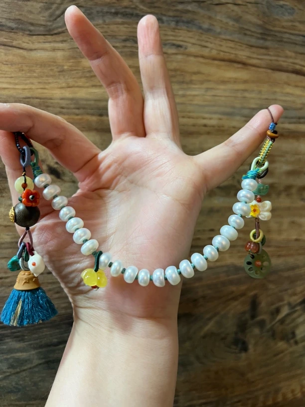 原创设计国风手机链