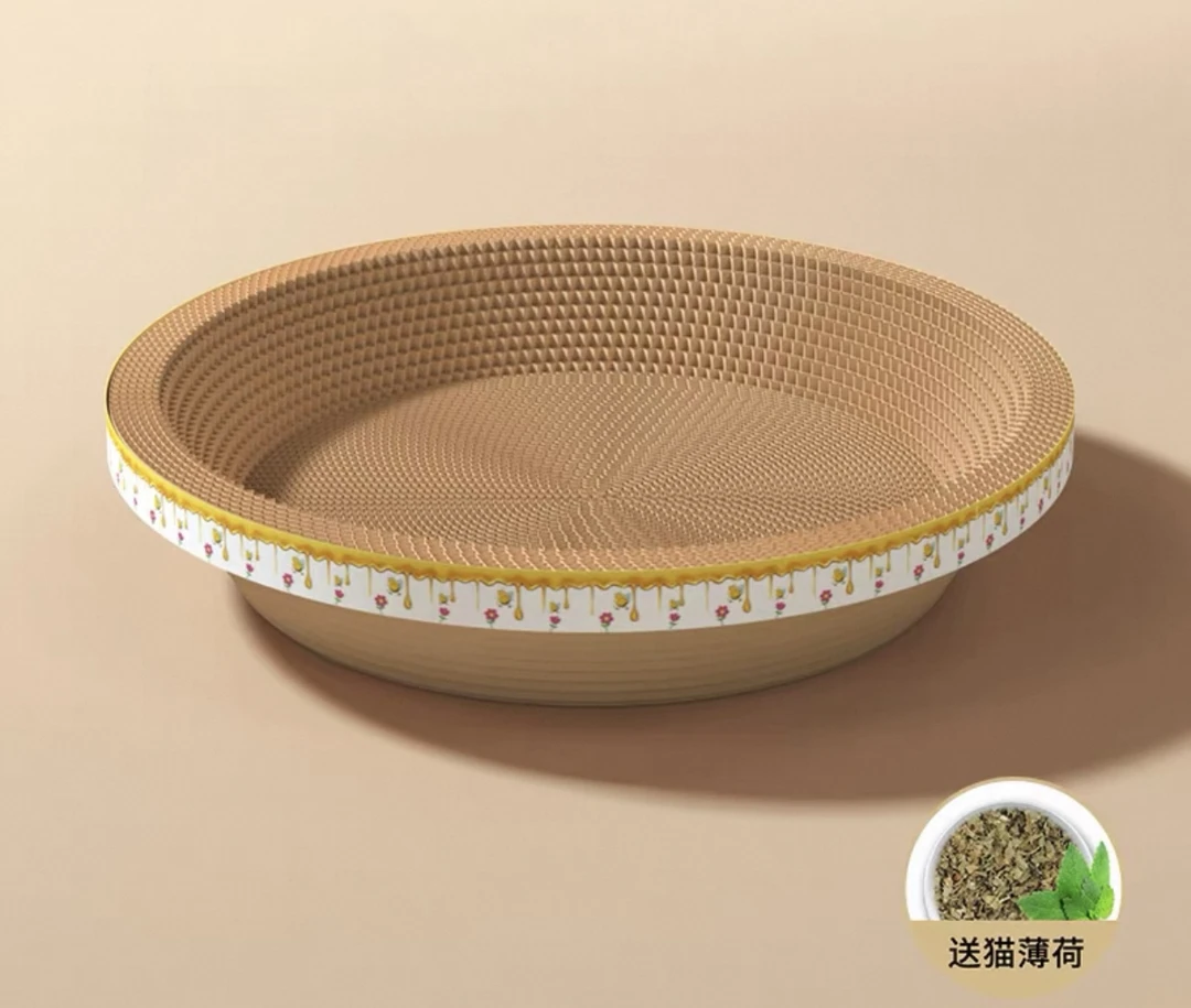 大尺寸多层瓦楞纸猫抓板猫窝一体结实耐磨不掉屑磨爪神器