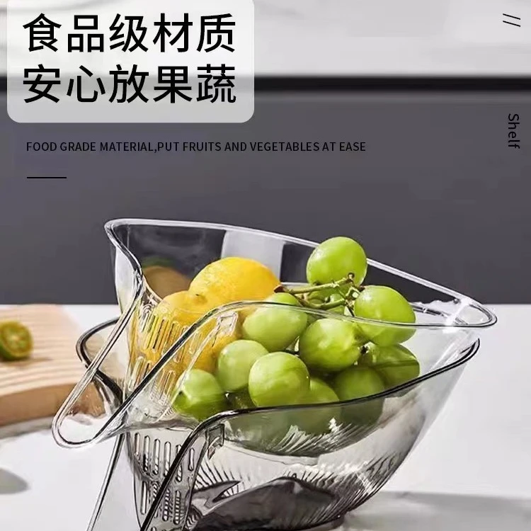 洗菜盆沥水篮厨房新款多功能洗水果滤沥水盆碗耐高温焯水淘米神器