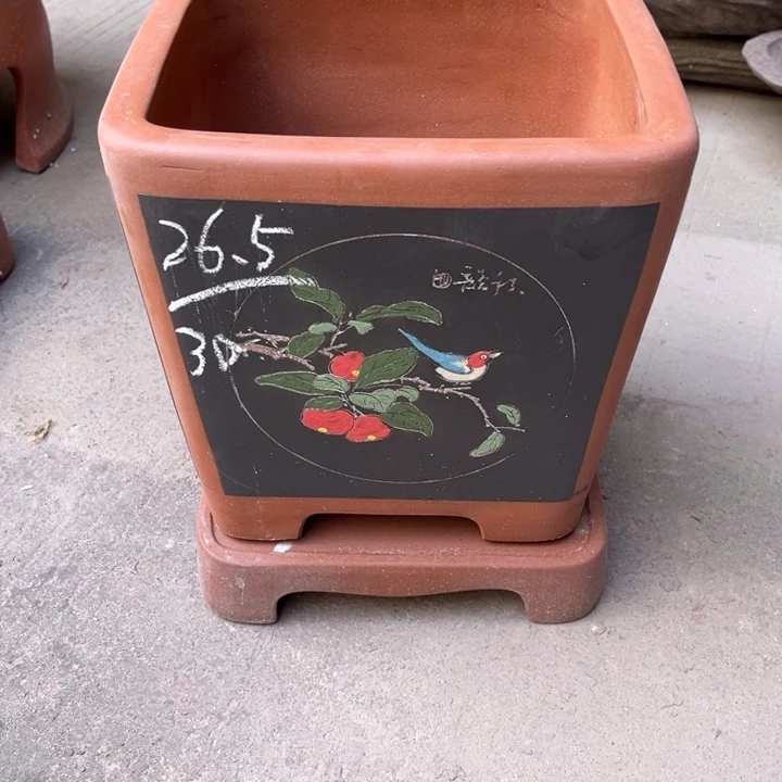 紫砂花盆紫砂花盆