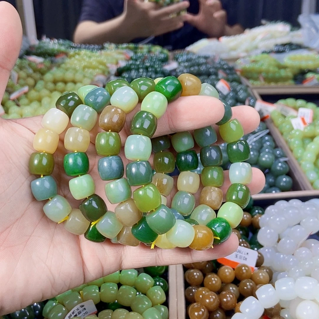未镶嵌手串和田玉纯天然卡12多宝多样性发一