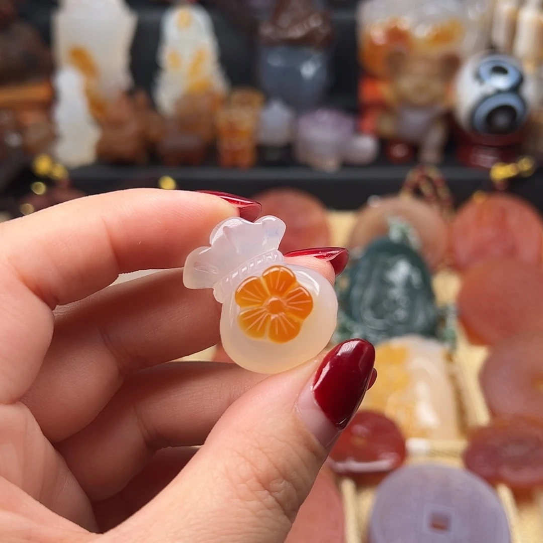 玛瑙/玉髓未镶嵌颈饰