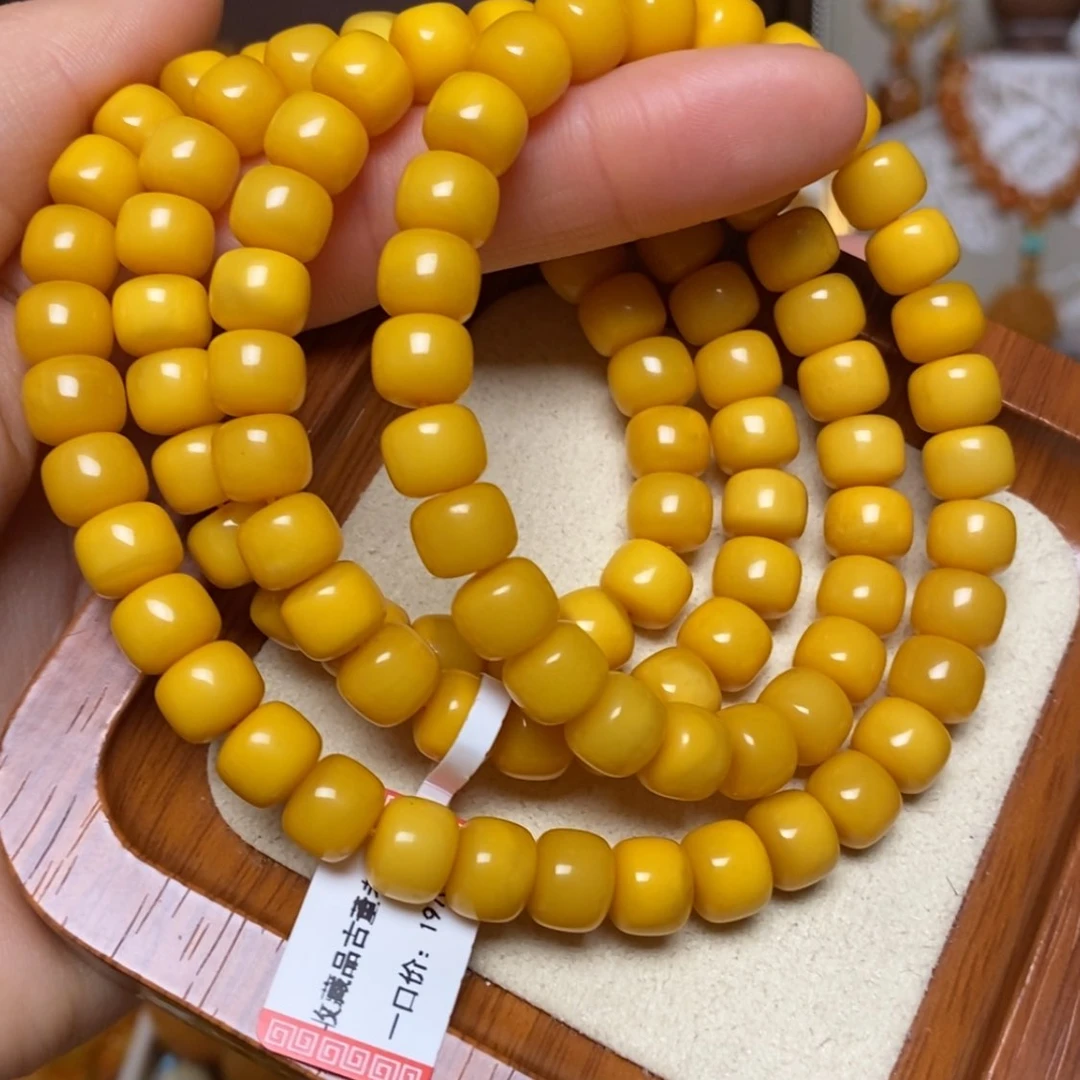 【闪购商品】蜜蜡颈饰未镶嵌项链