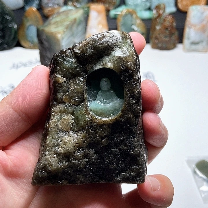 翡翠未镶嵌颈饰翡翠a货