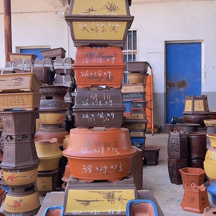 紫砂花盆紫砂花盆