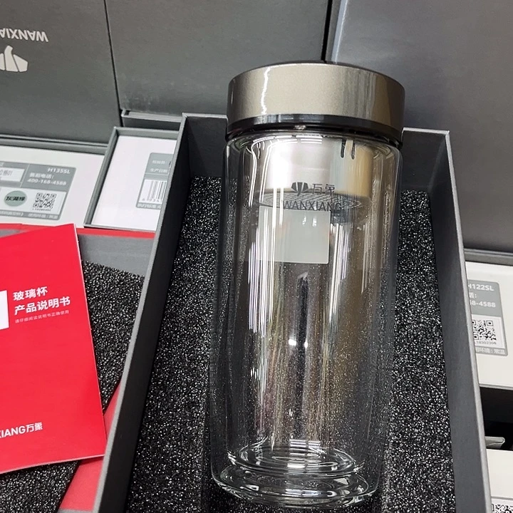 万象双玻璃杯套v406-360杯套