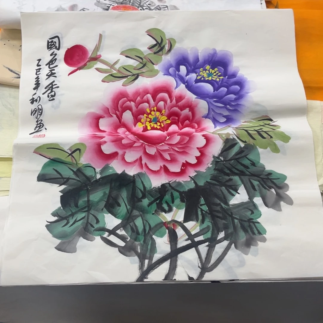 国画纯手绘字画国画作品欣赏