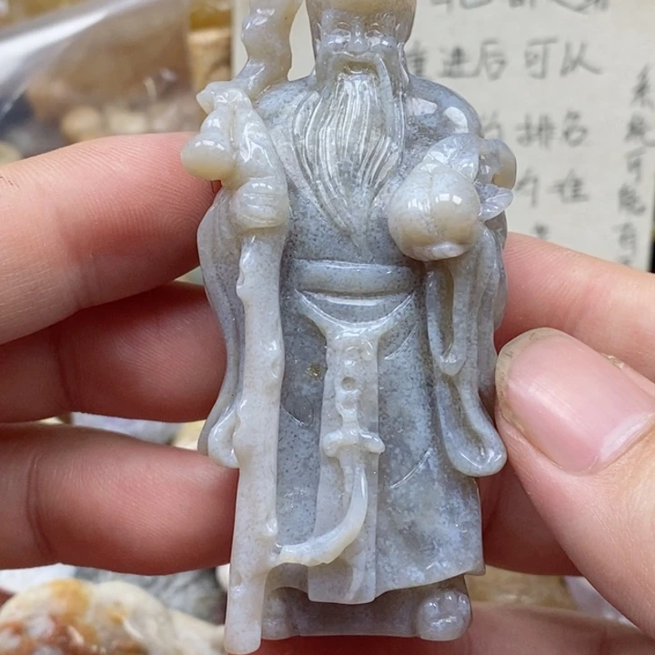 石英质玉未镶嵌颈饰