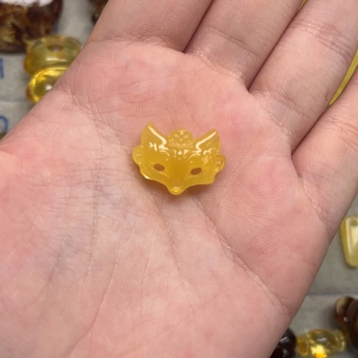 裸石琥珀未镶嵌?****?天然蜜蜡配件