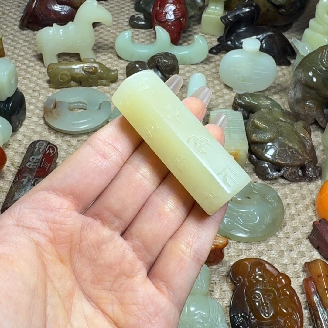 白玉菩提吊坠挂件