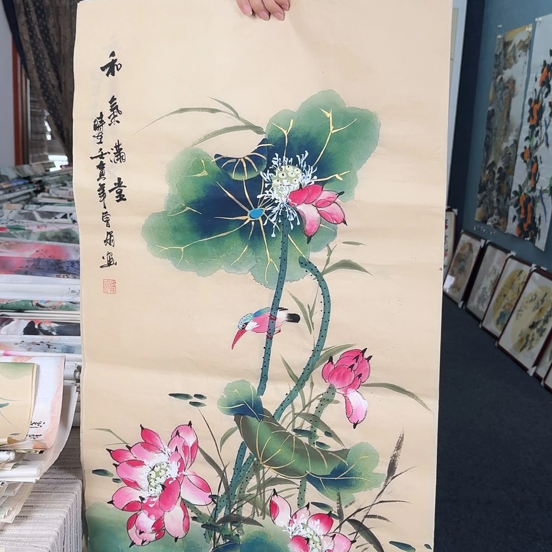 纯手绘的好看作品