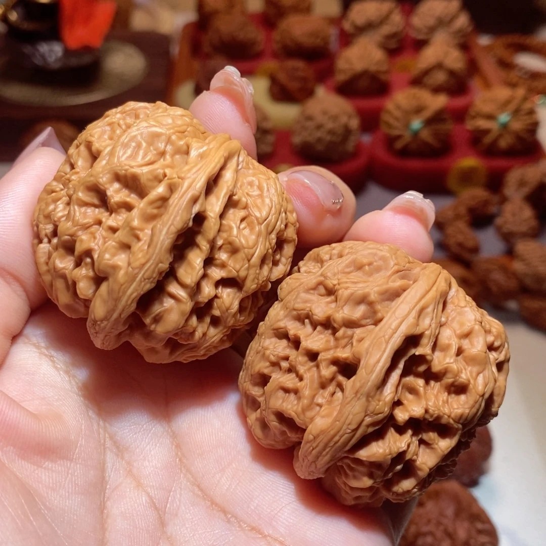 文玩核桃把件44尺将军膀