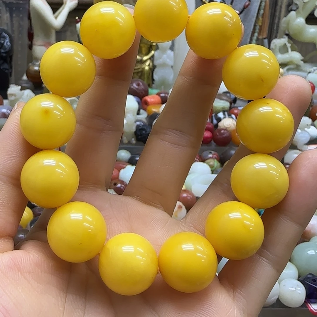 琥珀未镶嵌手链666666666666666