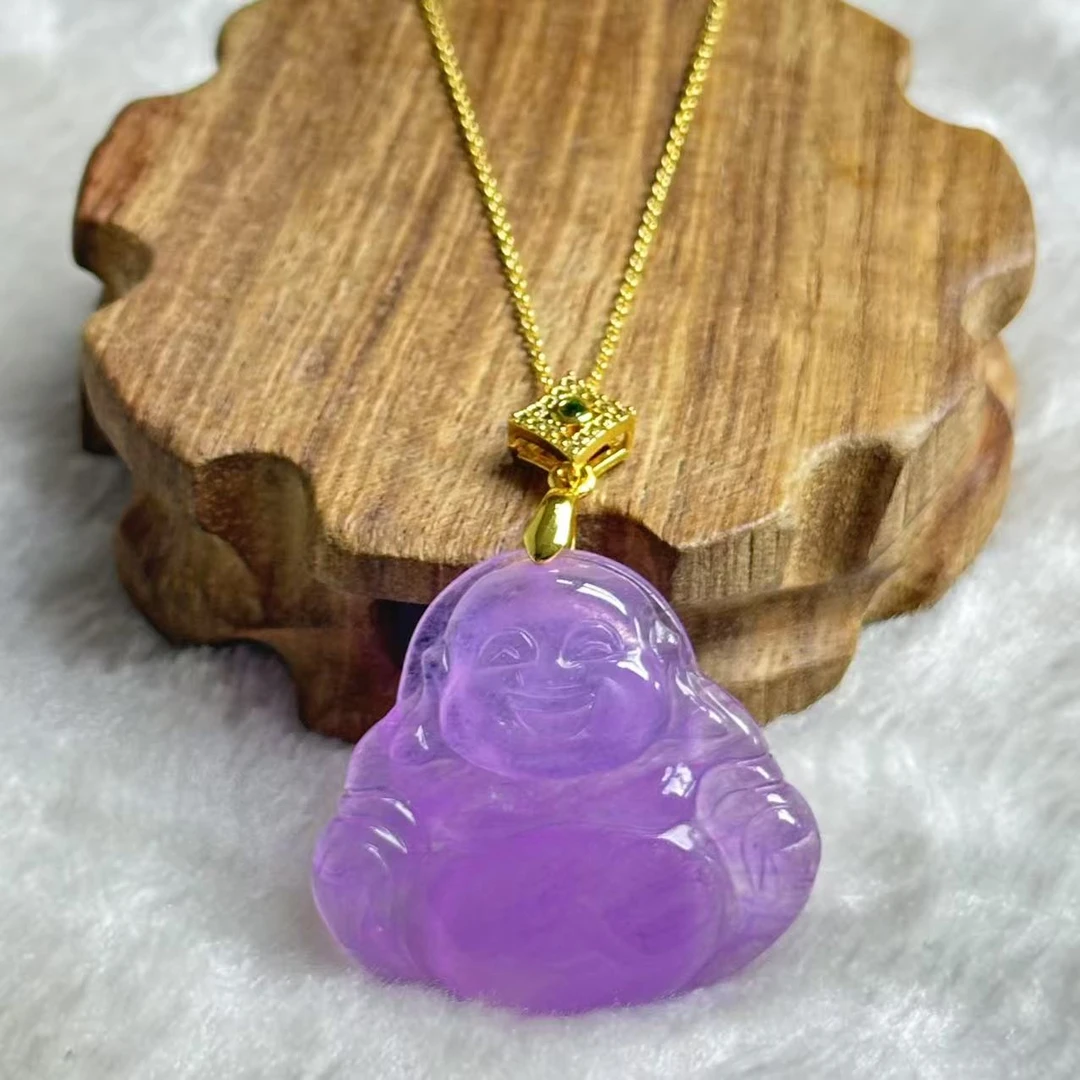 Y典藏品 紫佛公时尚吊坠美观大气美轮美奂