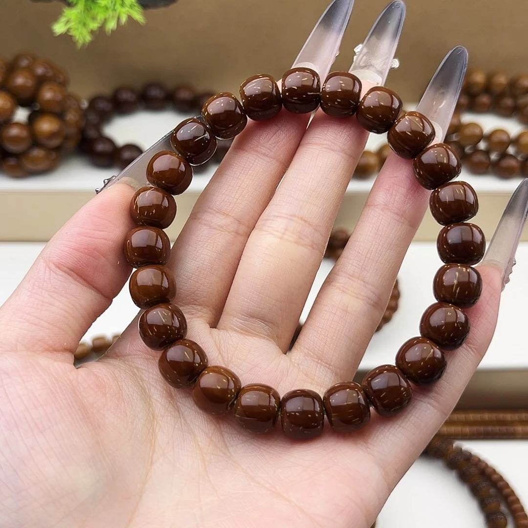 超***士紫金鼠手串9.9实心