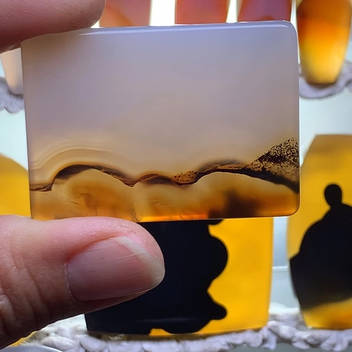 玛瑙/玉髓颈饰未镶嵌154