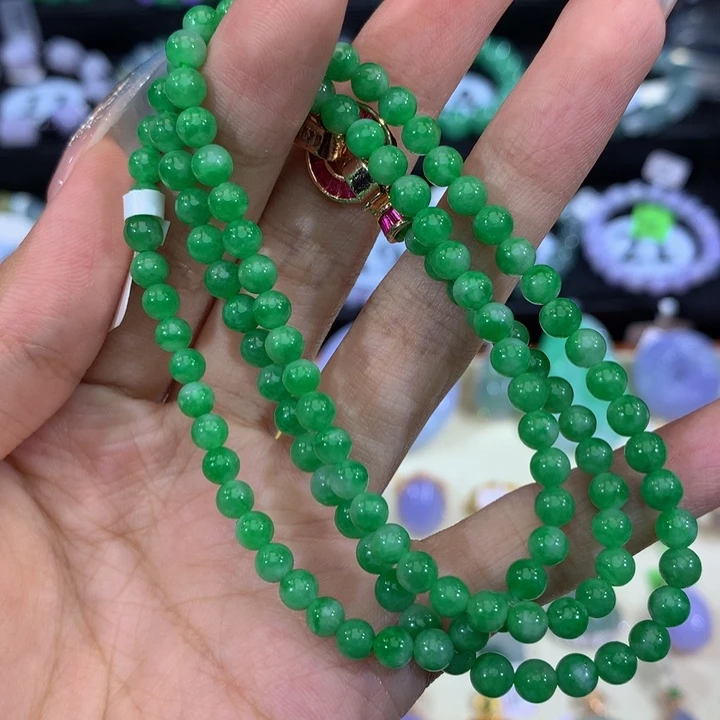 未镶嵌手链翡翠翡翠