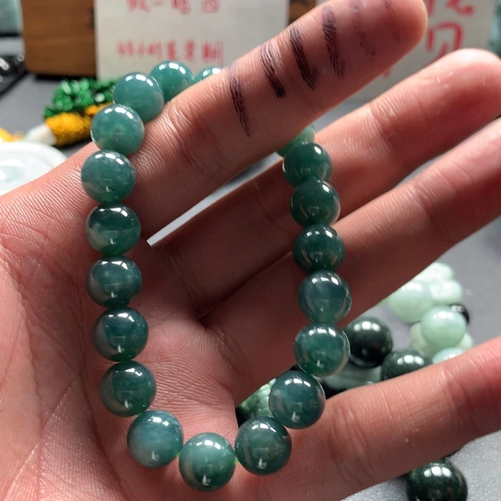 翡翠未镶嵌颈饰保真天然a货翡翠