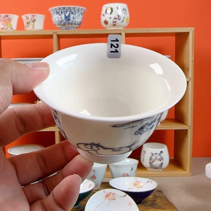 山*非正品手绘陶瓷茶具