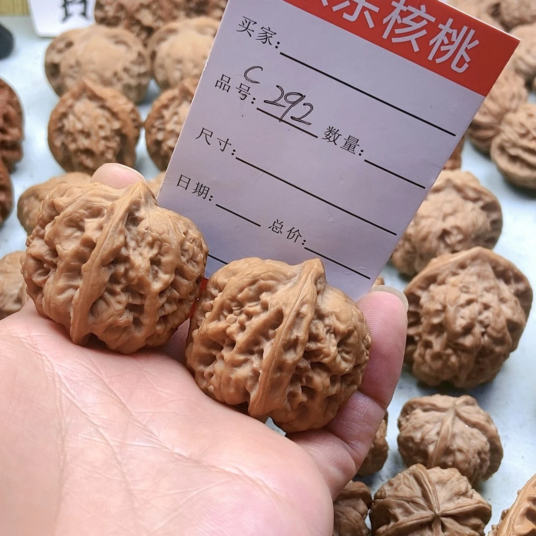 把件桃核292号方金蝉38尺蜡皮