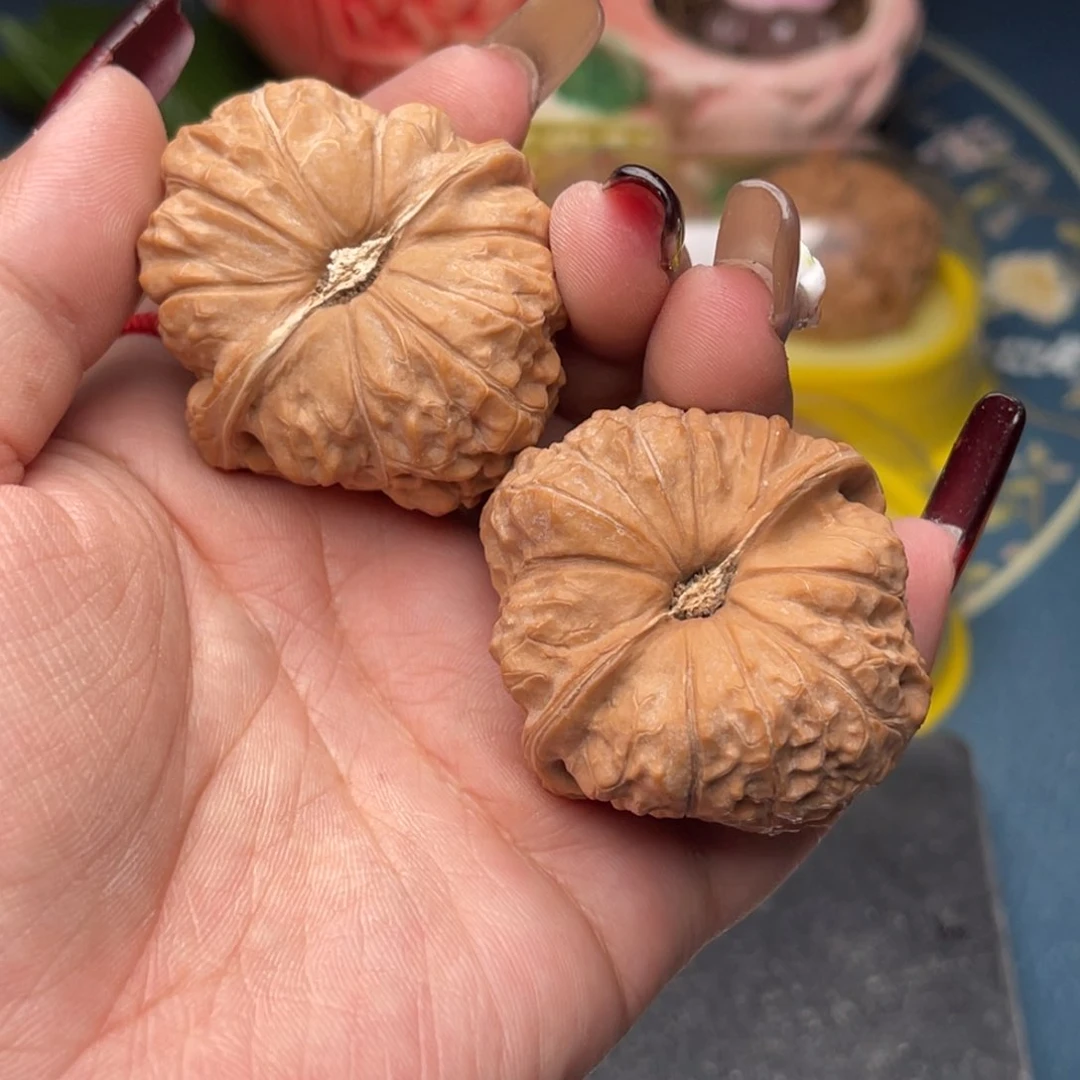 文玩核桃把件南瓜墩43