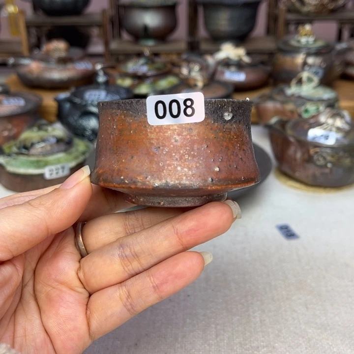 壶裸柴烧陶瓷茶器