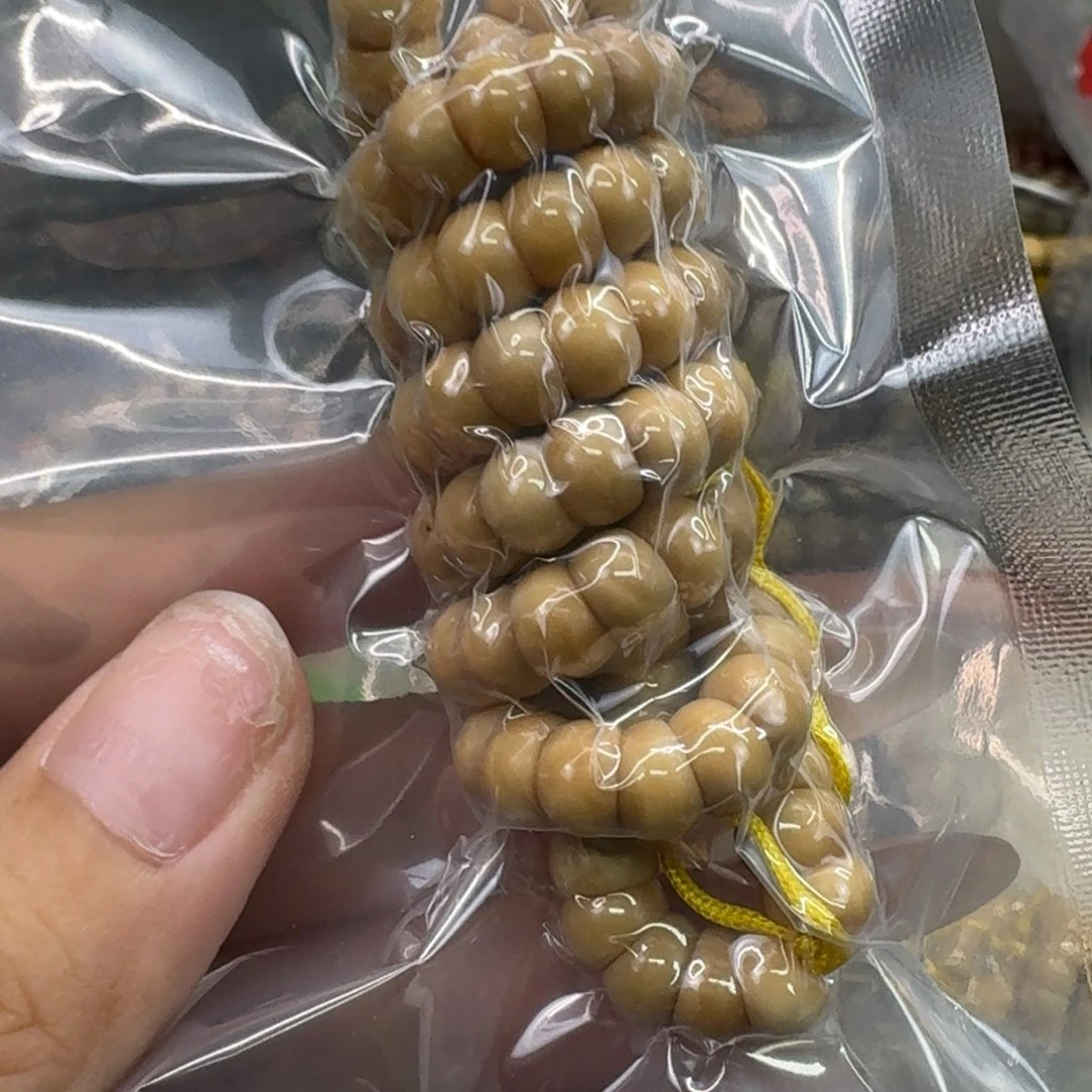 手串星月菩提93傲世糯冰龙脊菩提猪大肠108 7