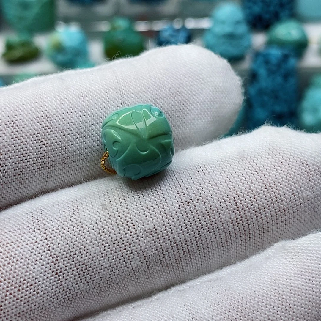 绿松石珠宝奇石未镶嵌