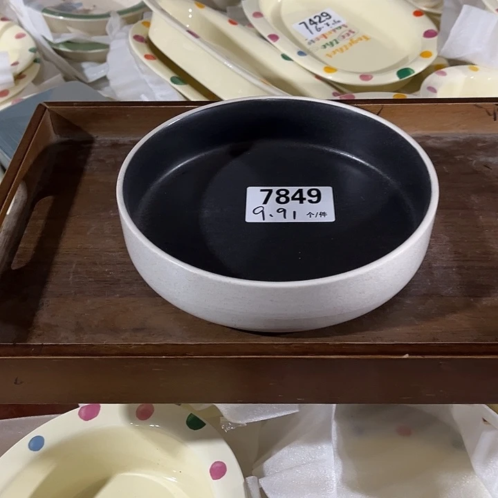 瓷微瑕外贸餐具7849