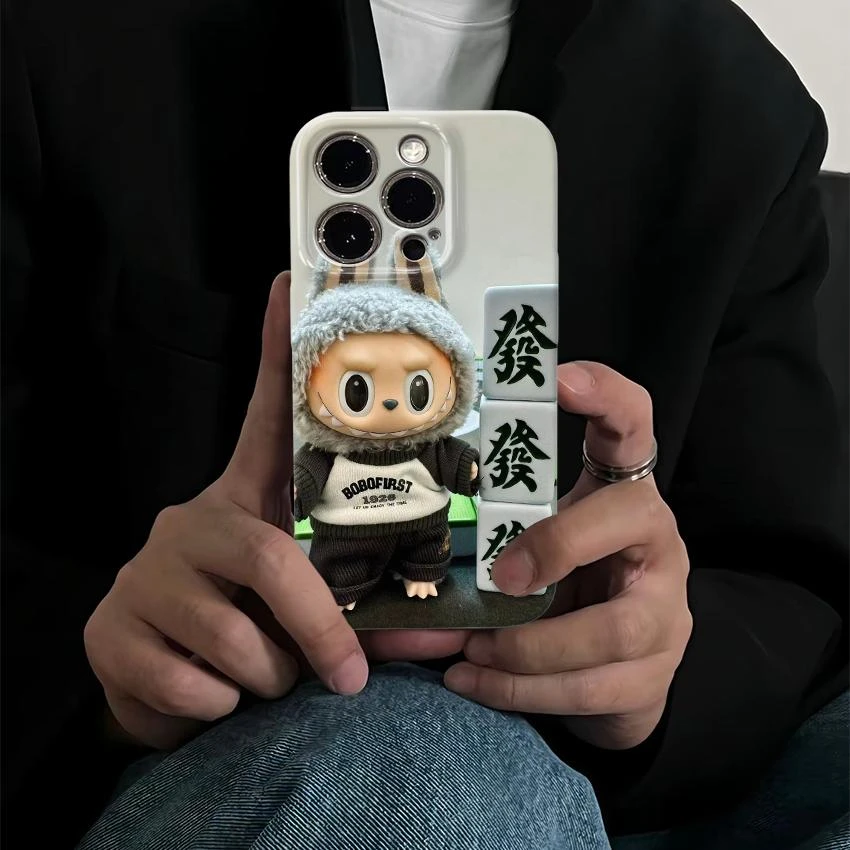 labubu发发发菲林适用苹果13/16手机壳iPhone15华为vivo小米oppo