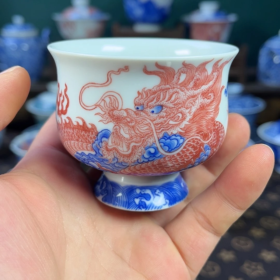 瓷片自成堂景德镇手工手绘