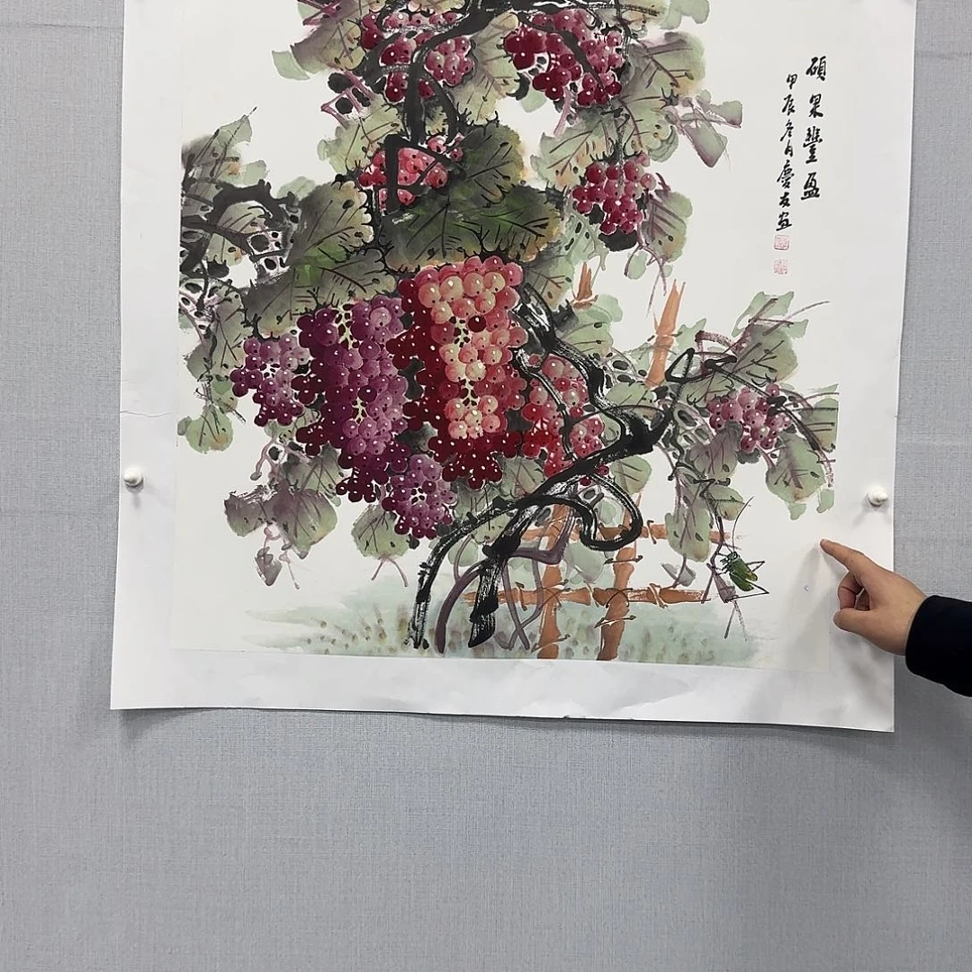 国画国画作品宣纸纯手绘