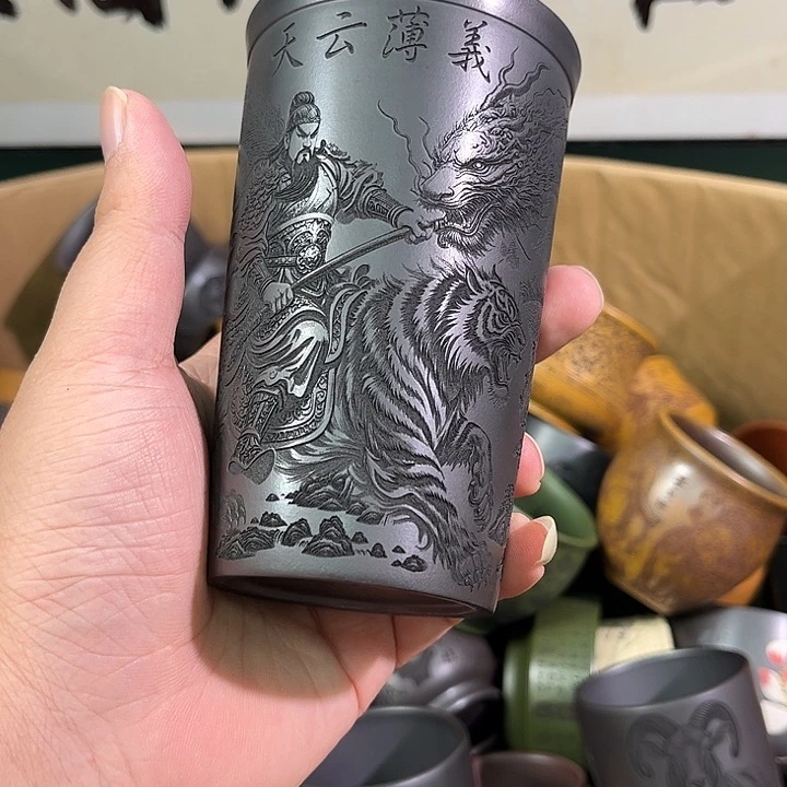 茶杯紫砂全手工紫砂主人杯