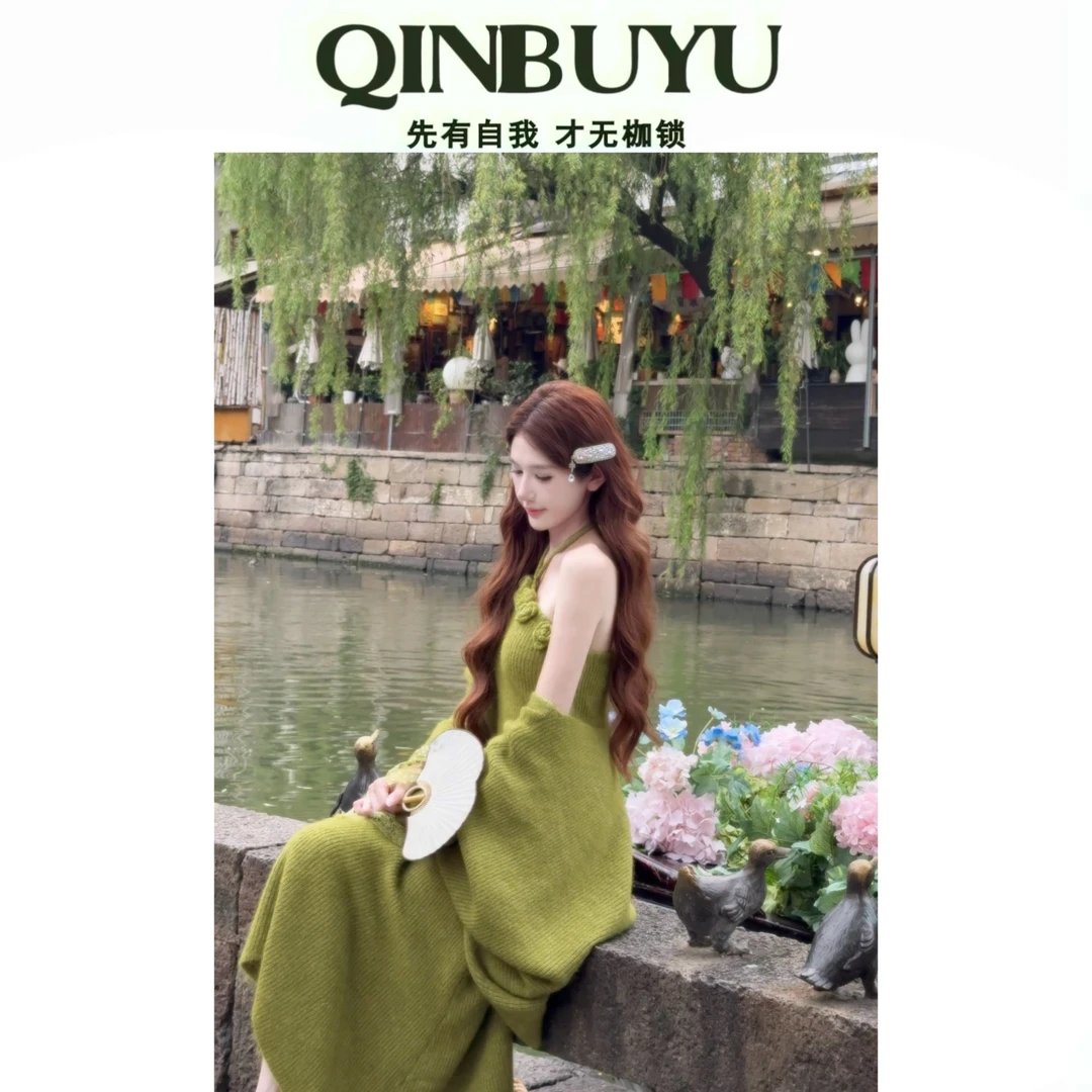 【秦不语专属】【江南美人】气质温柔时尚套装女装JFTC5003