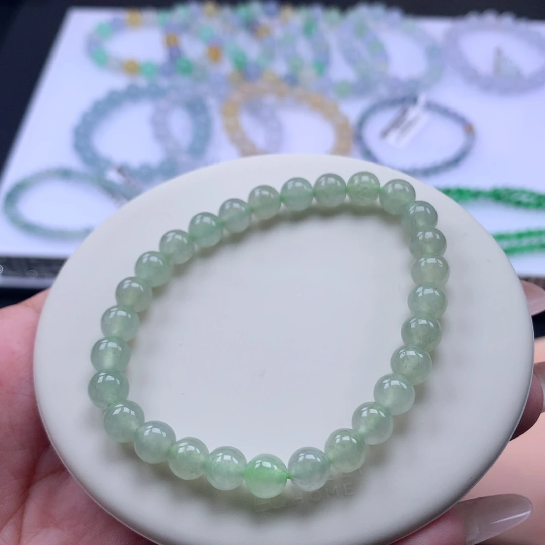 翡翠未镶嵌手链翡翠