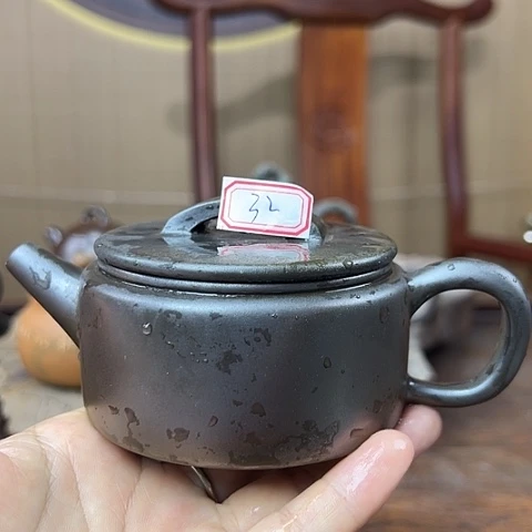 戬谷龙窑柴烧茶壶32