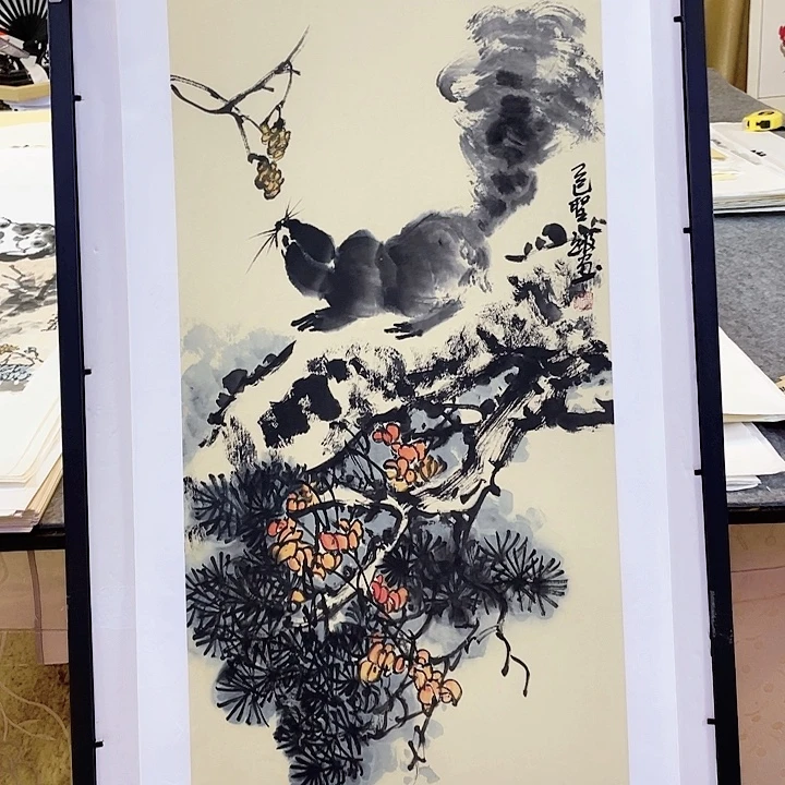 国画张圣敏先生纯手绘作品