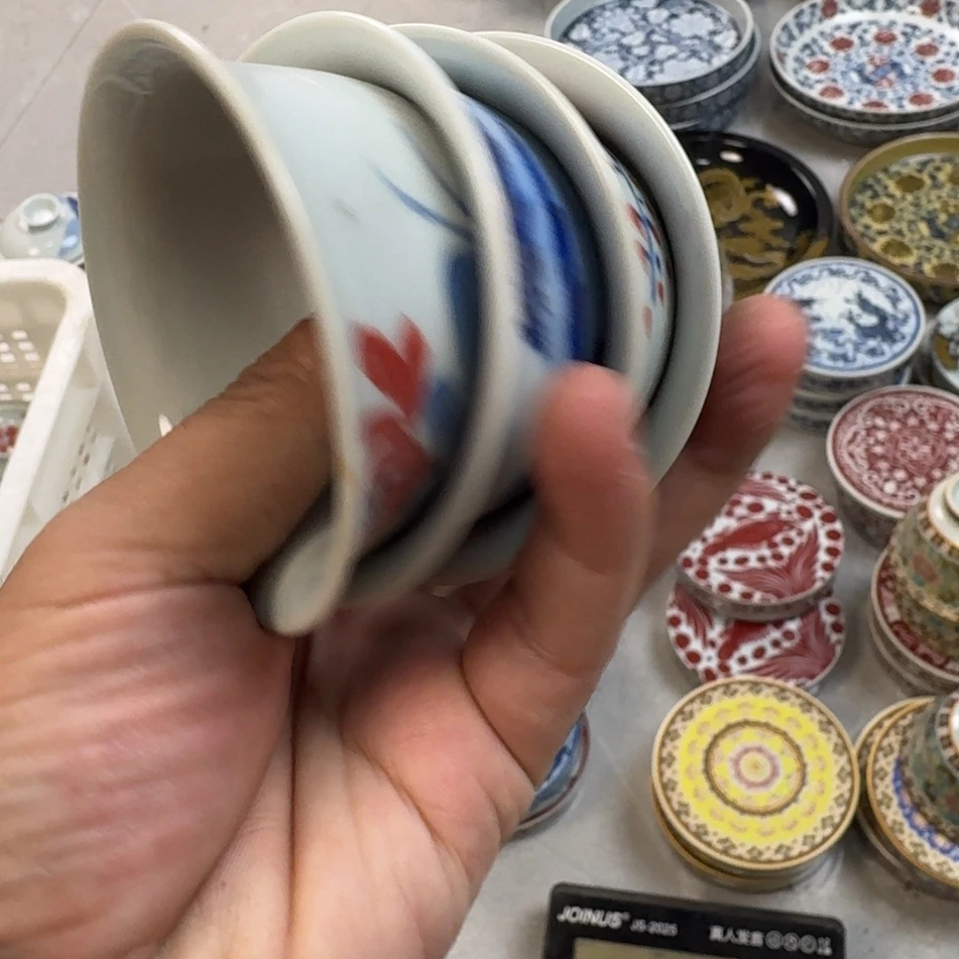 云***￴杯景德镇手工手绘小压手客杯拍一发四