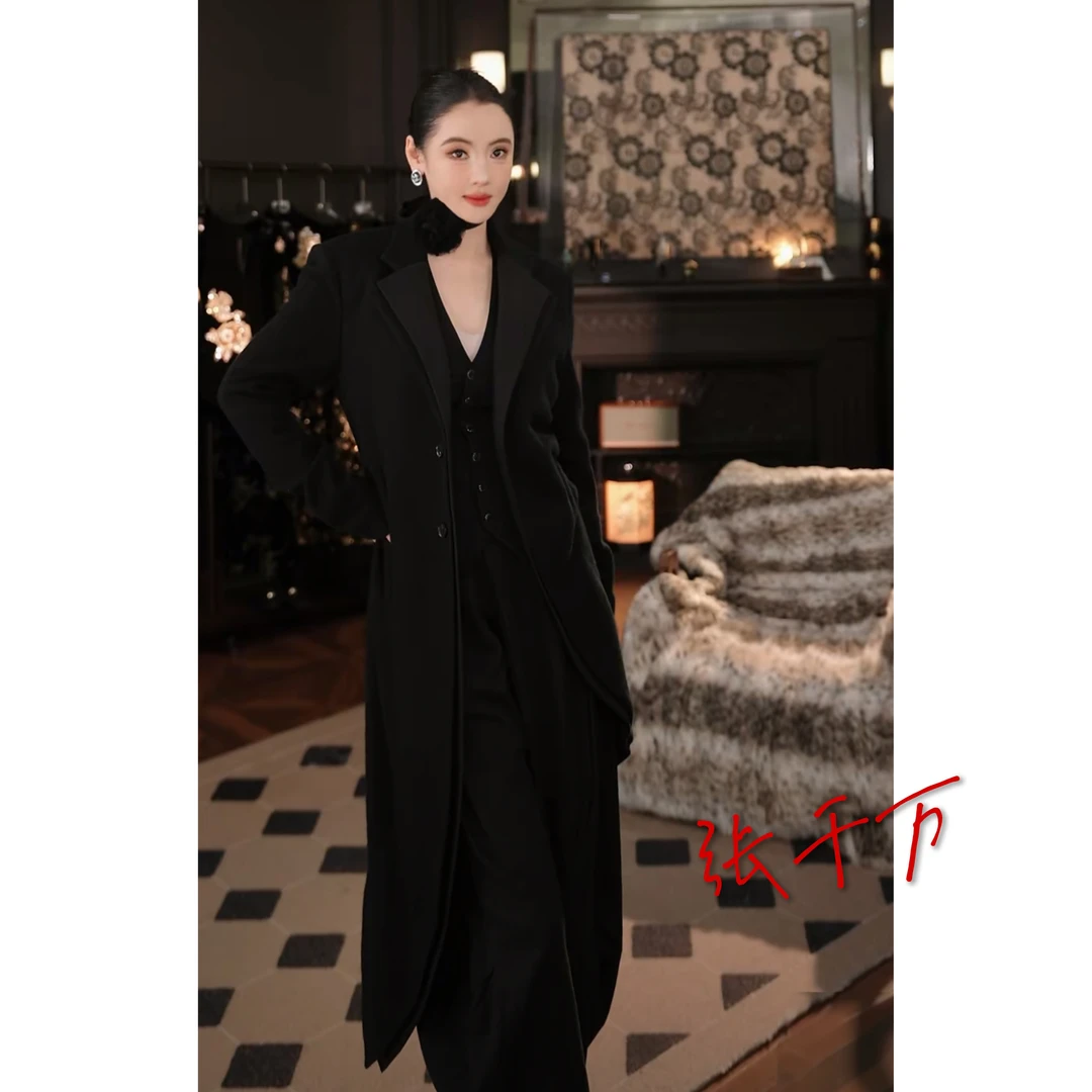 设计师签名款！ // ANNAKIKI 不对称造型大衣 3D4A1749H801