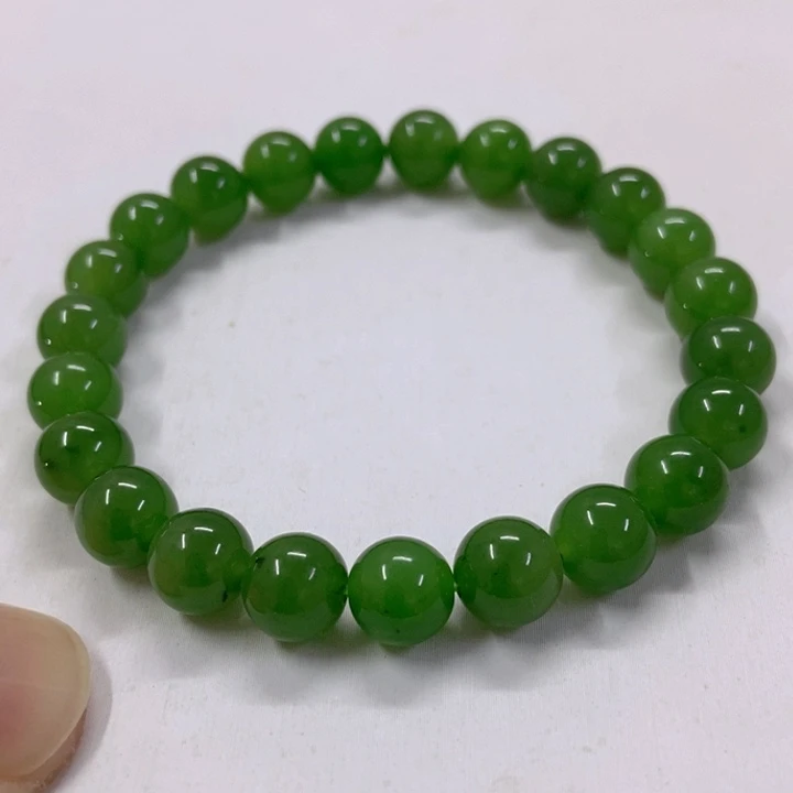 【闪购商品】手串未镶嵌和田玉（碧玉）11