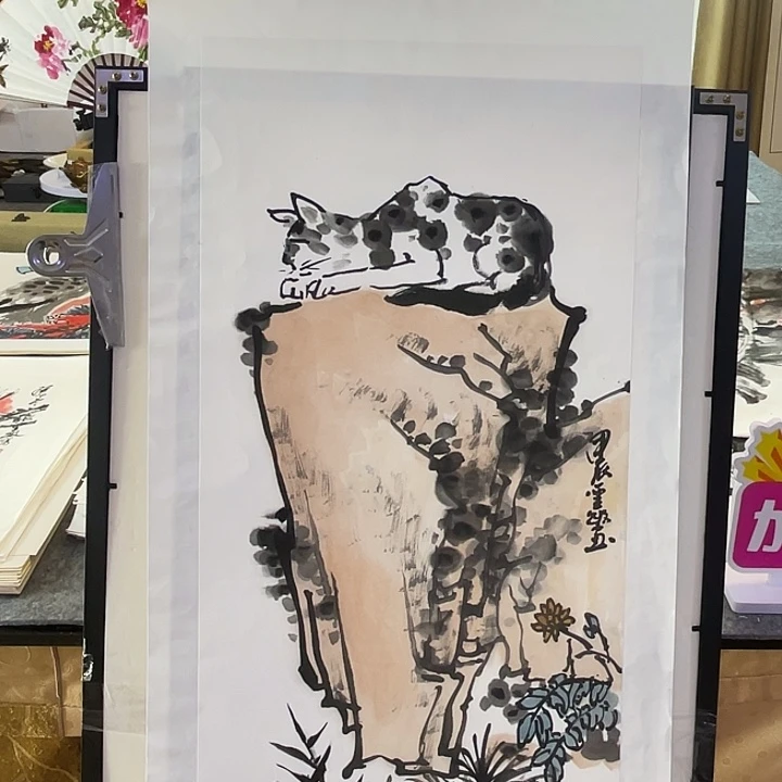 国画张圣敏先生纯手绘作品