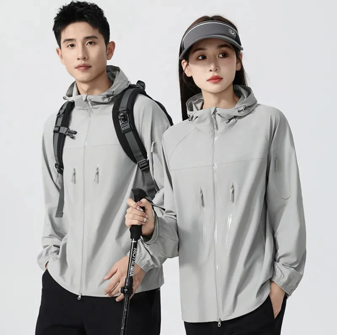 皮肤衣男女同款原纱冰感防晒衣UPF50+新款夏季情侣款防紫外线