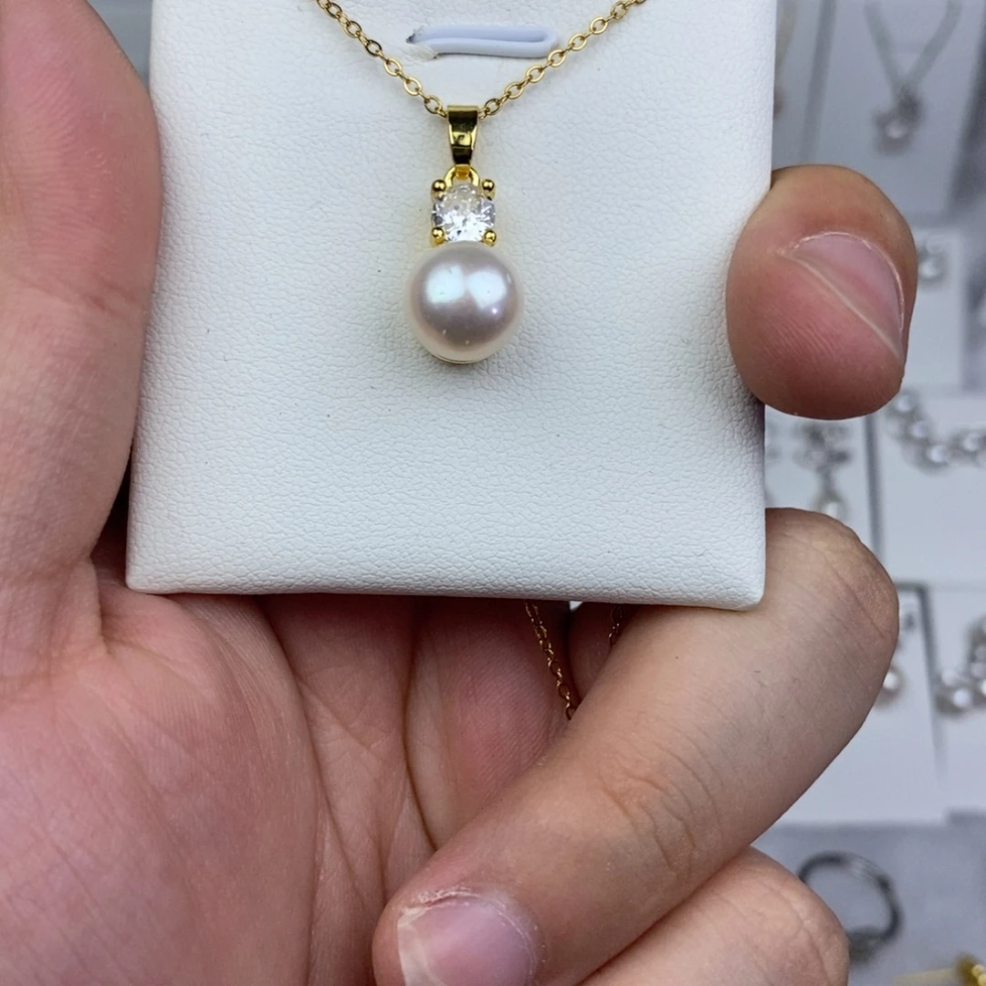 淡水珍珠耳饰未镶嵌