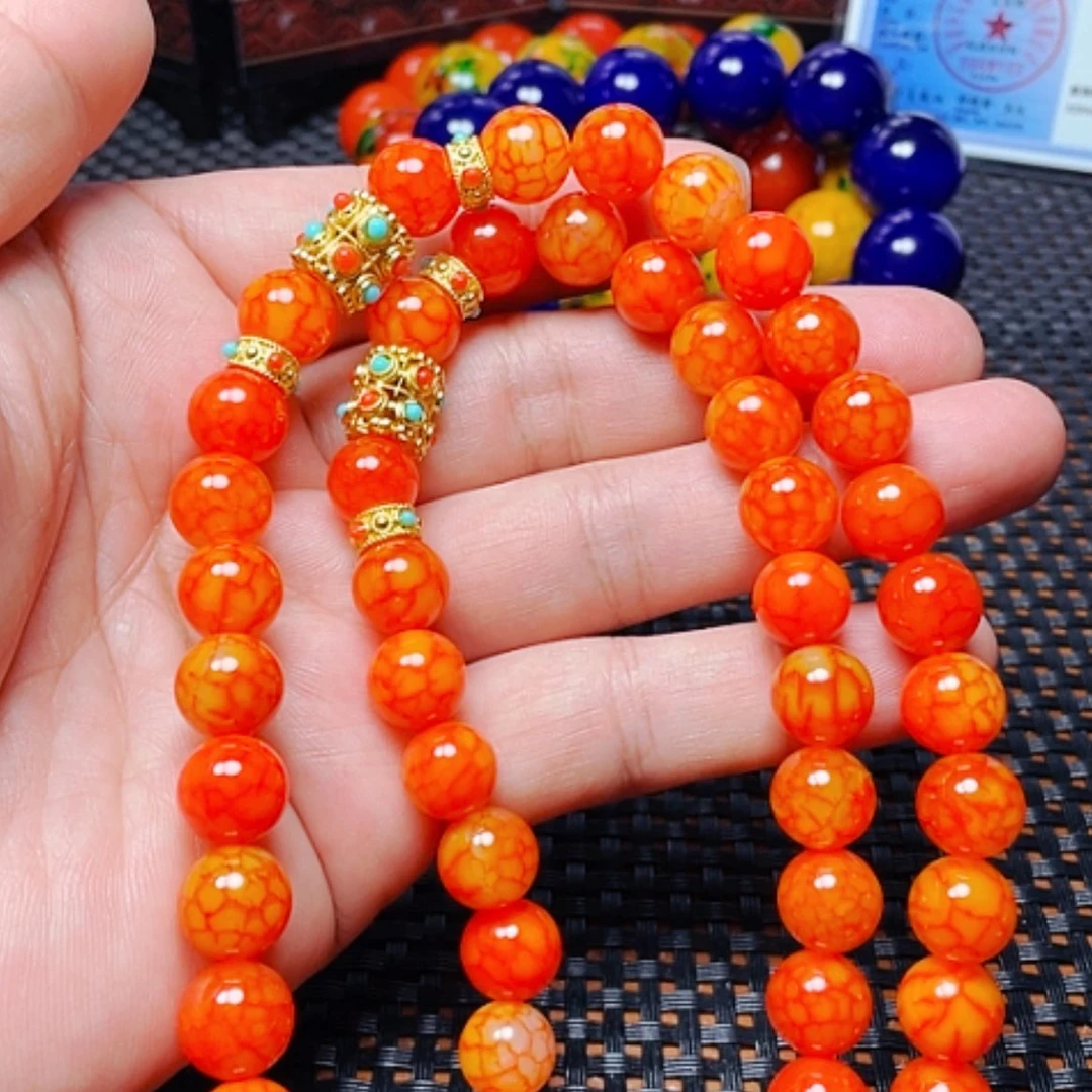 【闪购商品】未镶嵌颈饰玛瑙/玉髓灵血王项10